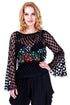 Bluza tul cu broderie freeshipping - Liza Panait Online Boutique